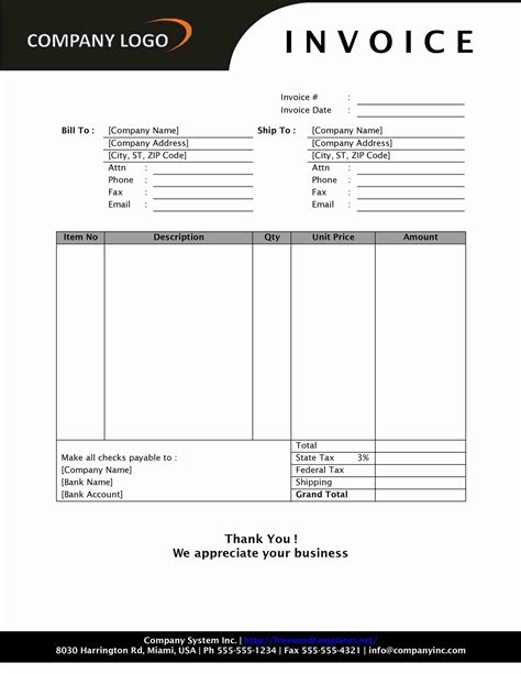 Sales Invoice Print Format With Fixed Table Length Print Formats