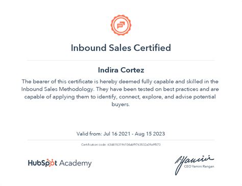 Sales certification. About the Certificate. The Media Sales Certificate emphasizes sales within the changing media landscape. It offers modern training in media buying, planning, and selling. Students learn and apply best practice for providing customers traditional and digital solutions, cross-media platform selling, best sales practices, and revenue management. 