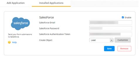 SalesForce Integration 123FormBuilder Knowledge Base