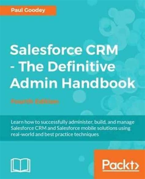 Salesforce crm the definitive admin handbook fourth edition. - Solution manual to introductory econometrics 4e.