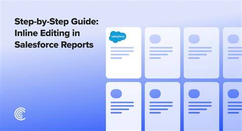 Salesforce report inline editing limitations.  There can be additional restrictions on inline ed...