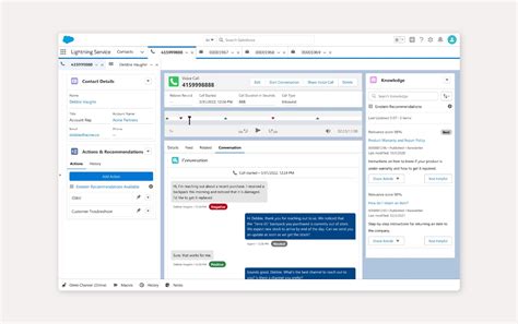 Salesforce service app.  Enable your team with customer service support software and solutions...