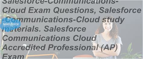 Salesforce-Communications-Cloud Exam