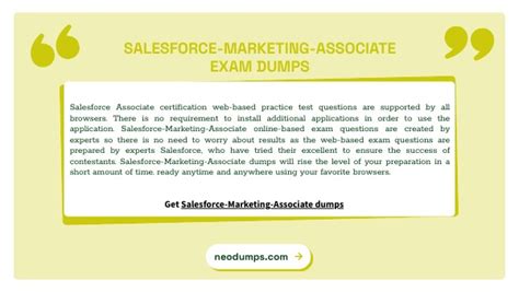 Salesforce-Marketing-Associate Dumps