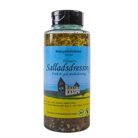 Salladsdressing senap