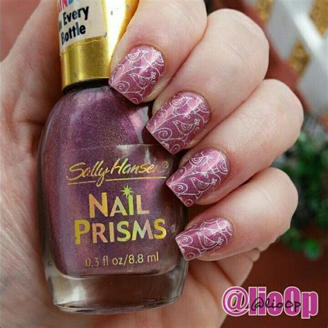 Sally Hansen Nail Prisms - Pink Rose Diamond #02