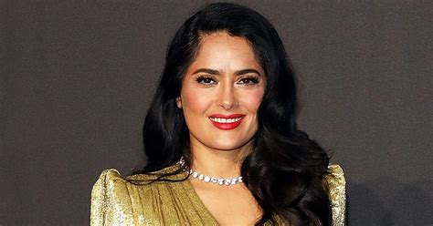 Salma Hayek Gets Fake Boob Tattoo For New Movie