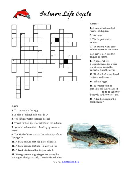  The Crossword Solver found 30 answers to "salmon relative/808801", 5 letters crossword clue. The Crossword Solver finds answers to classic crosswords and cryptic crossword puzzles. Enter the length or pattern for better results. Click the answer to find similar crossword clues. . 