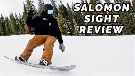 Salomon Sight Snowboard Review - YouTube