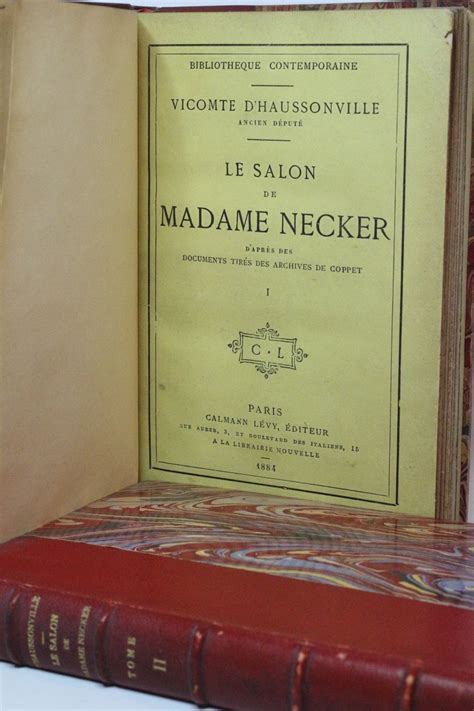 Salon de madame necker, d'apre  s des documents tire s des archives de coppet. - General business nocti exam study guide.