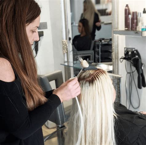Salons that do hair extensions. Saturday. 10:00 AM - 8:00 PM. Sunday. 10:00 AM - 8:00 PM. Welcome to Chicago's top hair extensions salon. Only best quality hair installation. Call (773) 996-0533 now and ask for our FREE consultation. 