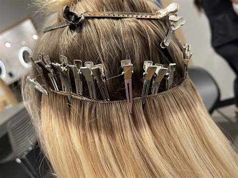 Salons that do hair extensions near me. Hair extensions cost $200 to $3,000 on average when applied in a salon, depending on the type and length. The cheapest are clip-in and tape-in extensions that cost $200 to $600 total. Professionally bonded fusion extensions $600 to … 