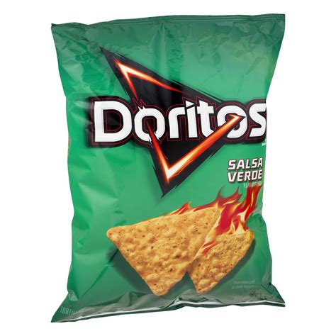 Doritos Salsa Verde Last year, Frito-Lay decided to reduce the