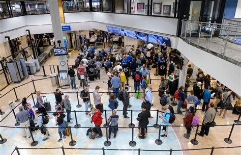 Salt lake city airport security wait times. Airport Wait Time. Current TSA Wait Time: 9 minutes: Expected Average Wait Times: 3 am - 4 am: 34.1 minutes: ... Salt Lake City (40.786695 ,-111.980154) ... TSA.Report is not affiliated with the Transportation Security Administration, FAA, Customs & Border Patrol, or the US government in any way. 