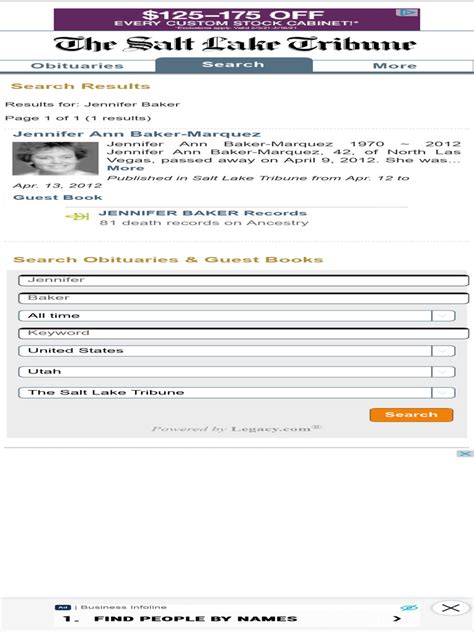 Salt lake tribune obituaries past 3 days. .  ...