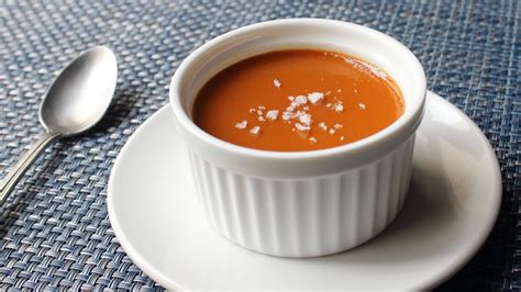 Salted Caramel Custard