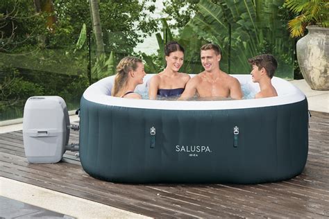 Saluspa coronado review. After a long day, there's nothing more relaxing than sinking into warm, bubbling water right in your own backyard. The spacious, round design of the Zurich SaluSpa Hot Tub provides a soothing massage experience for up to 4 people. Simply attach the pump and watch as it inflates.Featuring an AirJet system with 120 jets, this hot tub releases bubbles from the bottom of the spa to create a warm ... 