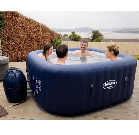 Saluspa hot tub instructions. The Bestway SaluSpa® Hawaii HydroJet Pro™ is the perfect choice for an affordable, portable spa for up to 6 people. Simple, quick and easy to set up, the Hawaii delivers a classy look and relaxing hot tub experience without professional installation. The HydroJet Pro massage system provides two ways for you to relax in your spa. 
