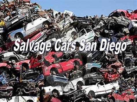 Salvage Trucks for Sale at San Diego, CA. Over 15