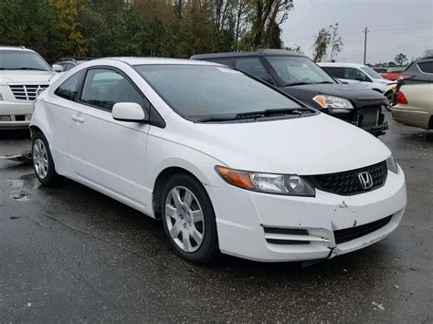 Salvage honda civic for sale. Dealer: Hasic Auto Sales LLC. Location: Harrisburg, PA. Mileage: 103,219 miles MPG: 25 city / 36 hwy Color: Gray Body Style: Coupe Engine: 4 Cyl 1.8 L Transmission: Automatic. Description: Used 2010 Honda Civic LX with Front-Wheel Drive, Independent Suspension, Compact Spare Tire, and Front Stabilizer Bar. 