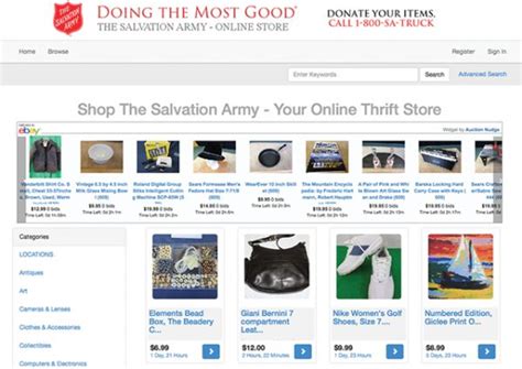 Shop The Salvation Army is your online auction and marketplace offering fantastic items at bargain prices from Salvation Army Family stores!