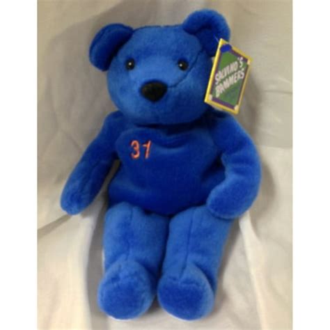 This is a rare 1999 Muhammad Ali bear mad