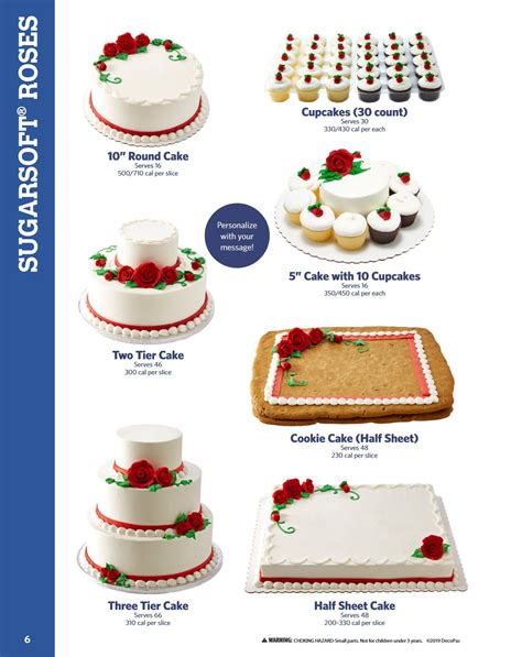 Sam's Club Bakery Cake Catalog