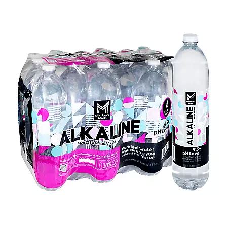 Alkaline water benefits or results are ind