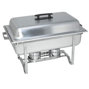 Choice 4 Piece 1/2 Size Disposable Chafer Dish Kit with a Wire Stand, Deep Pan, Standard Pan, and 4 Hour Wick Fuel. #176chafhkit. $7.39 /Set. Choice 15 Piece Full Size Disposable Chafer Dish Kit with (3) Wire Stands, (3) Deep Pans, (3) Shallow Pans, and (6) 4 Hour Wick Fuels. #176chafs3kit.. 