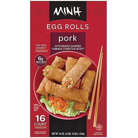 Buy $2.00 off Minh Pork Egg Rolls at SamsClu