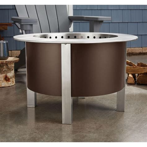 Solidly made, and very efficient at heating away the chill of the evening, the Bond Platinum Portable Fire Pit offers love at first fire. This heavy-duty propane fire bowl is ready to go whenever you are–to your favorite beach spot, RV park, camping, or set up to relax in your own backyard.. 