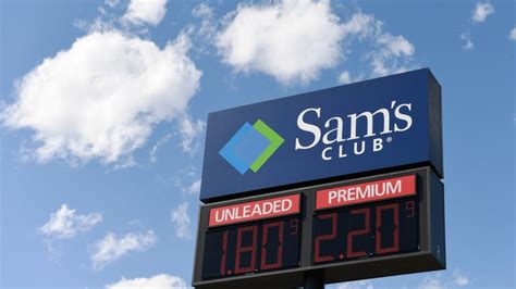 Gas prices. Unleaded. 3.24. 9. 10. Premium. 3.74. 9. 10. Price may vary. Actual price is on the fuel pump. Services at your club. Item 1 of 12. Pharmacy. Cafe. Fresh Flowers. Optical . Propane Exchange. Liquor. ... Sam's Club is always stocked with the best breakfast groceries for a perfect morning meal. Shopping for lunch or a tasty snack spread?