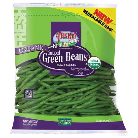Del Monte Fancy Cut Green Beans offer a simple way to add greens to your menu. Del Monte green beans are grown in the USA, picked at the peak of ripeness and packed fresh for unsurpassed flavor in every bite. These Non-GMO* beans contain no preservatives and have just three simple ingredients: green beans, water and a dash of natural sea salt.