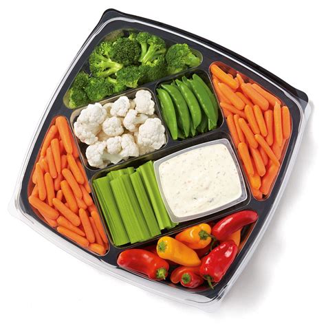 Sam’s Club veggie trays are four pounds, which should feed 16 people. How much is Costco vegetable tray? It’s not too often that people get super excited about vegetables, but that’s exactly the case right now at Costco. Though the warehouse’s new veggie platter is fit for a celebration, a party isn’t required to enjoy one.. 