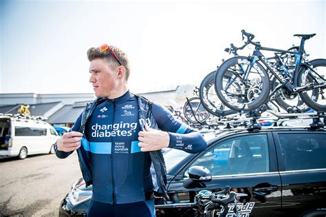 Sam Brand Professional Cyclist T1 Diabetic Team Novo Nordisk