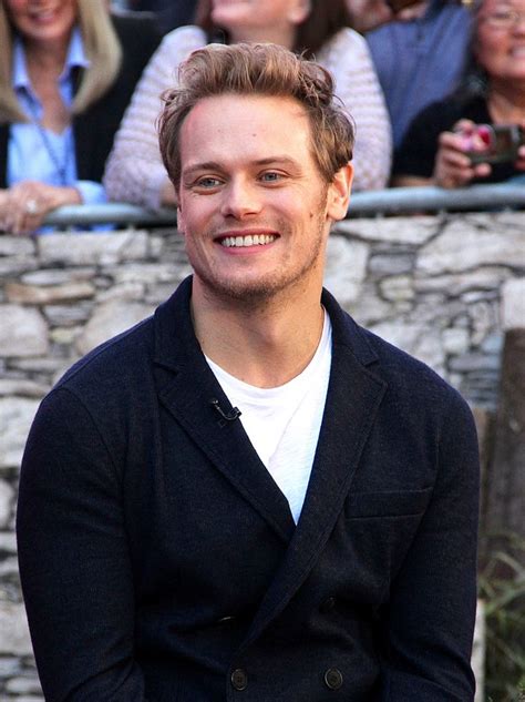 There's a chance to win a date night while promoting Outlander Season 4 on Good Morning America. The five-minute interview certainly gave people more than they bargained for. After sharing a clip from the premiere and giving one fan a chance to ask a question about the sexy love scenes, Heughan's date night competition was mentioned.