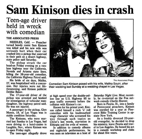Sam kinison accident details
