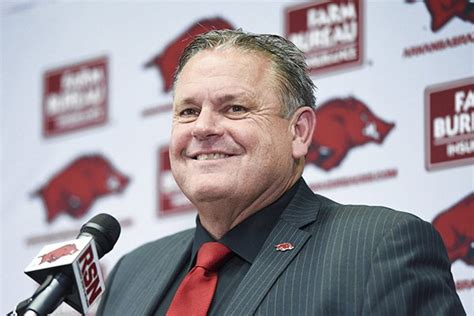 Sam pittman. With their latest loss to Mississippi State, Arkansas football dropped to 2-6 on the season. Head coach Sam Pittman has seen enough and decided it was time for Arkansas football to undergo some ... 