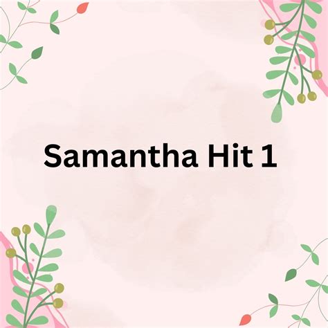 Samantha_Hit Onlyfans Leaked [CLIP] 😈