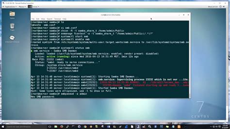 Samba Server Installation and Configuration on CentOS 7