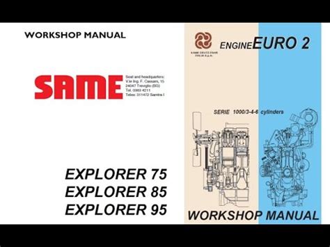 Same explorer 75 85 95 workshop service repair manual. - Wilson s promontory a field guide.