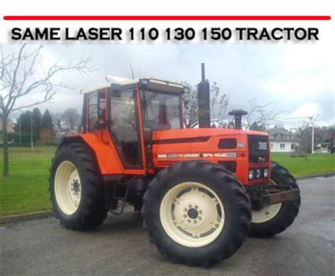 Same laser 130 tractor service manual. - Manual de reparación del tractor massey ferguson 1968.