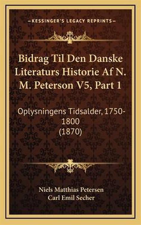 Samfundet til den danske literaturs fremme i tidsrummet 1827 1877. - Men zou een pleister op vele wonden willen zijn.