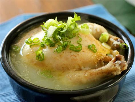 Samgyetang Recipe : Korean Ginseng Chicken Soup, …