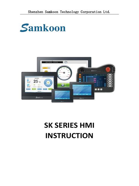 Samkoon hmi. 0 are HMI programming software Samkoon SA-Series models. 6”, i...