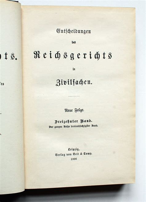 Sammlung samtlicher erkenntnisse des reichsgerichts in zivilsachen. - Handbook of aging and the family.
