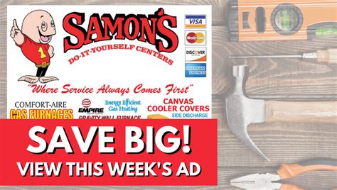 Samons Do-IT-Yourself Centers Clovis opening hours 108