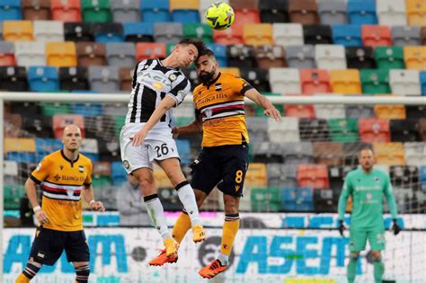 Sampdoria relegated from Serie A after losing at Udinese