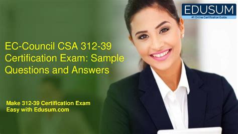 Sample 312-39 Exam