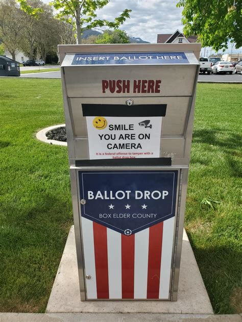 Sample Ballot Drop Box Locations - Utah